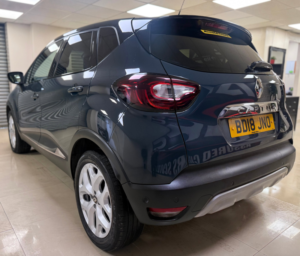 2018 Renault Captur 0.9 Tce Energy Gt Line SUV 5dr Petrol Manual Euro 6 (s/s) (90 Ps) in Blue — image 3