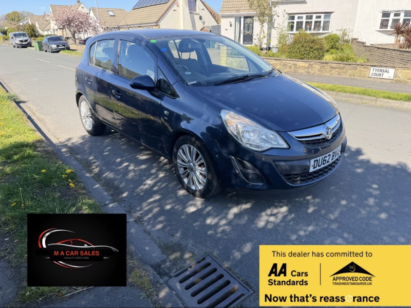 2012 Vauxhall Corsa 1.4 16v Se in Blue — image 1