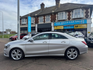 2013 Mercedes-Benz Cla 1.6 Cla180 Sport Coupe Euro 6 (s/s) 4dr in Silver — image 2