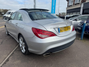2013 Mercedes-Benz Cla 1.6 Cla180 Sport Coupe Euro 6 (s/s) 4dr in Silver — image 3
