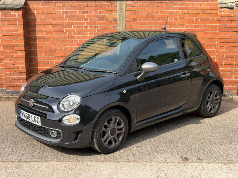 2019 Fiat 500 1.2 S Euro 6 (s/s) 3dr in Black — image 1