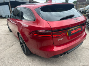 2018 Jaguar Xf 2.0 D R-Sport in Red — image 2