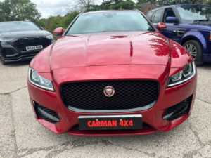 2018 Jaguar Xf 2.0 D R-Sport in Red — image 3