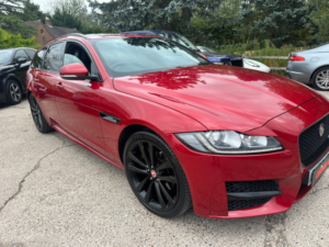 2018 Jaguar Xf 2.0 D R-Sport in Red — image 4