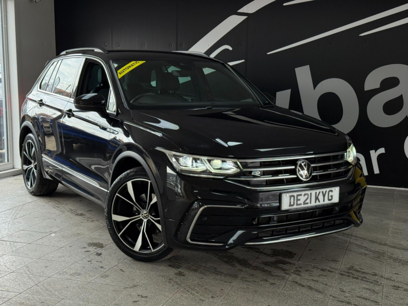 2021 Volkswagen Tiguan 1.5 Tsi R-Line DSG Euro 6 (s/s) 5dr in Black — image 1