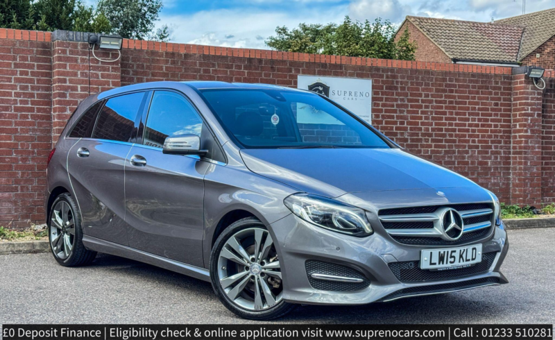 2015 Mercedes-Benz B Class 1.6 B180 Blueefficiency Sport MPV 5dr Petrol 7g-Dct Euro 5 (s/s) (122 Ps) in Grey — image 1