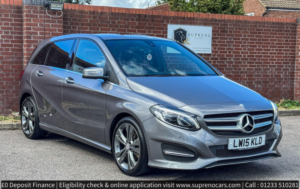 2015 Mercedes-Benz B Class 1.6 B180 Blueefficiency Sport MPV 5dr Petrol 7g-Dct Euro 5 (s/s) (122 Ps) in Grey — image 3