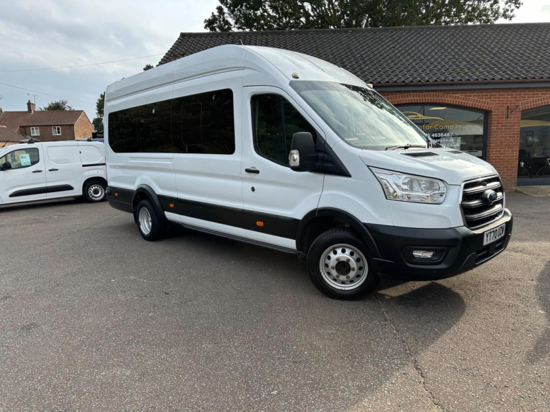 2020 Ford Transit 2.0 460 Ecoblue Leader Rwd L4 H3 Euro 6 (s/s) 5dr (17 Seat, Drw) in White — image 1