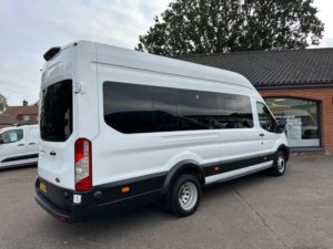 2020 Ford Transit 2.0 460 Ecoblue Leader Rwd L4 H3 Euro 6 (s/s) 5dr (17 Seat, Drw) in White — image 6