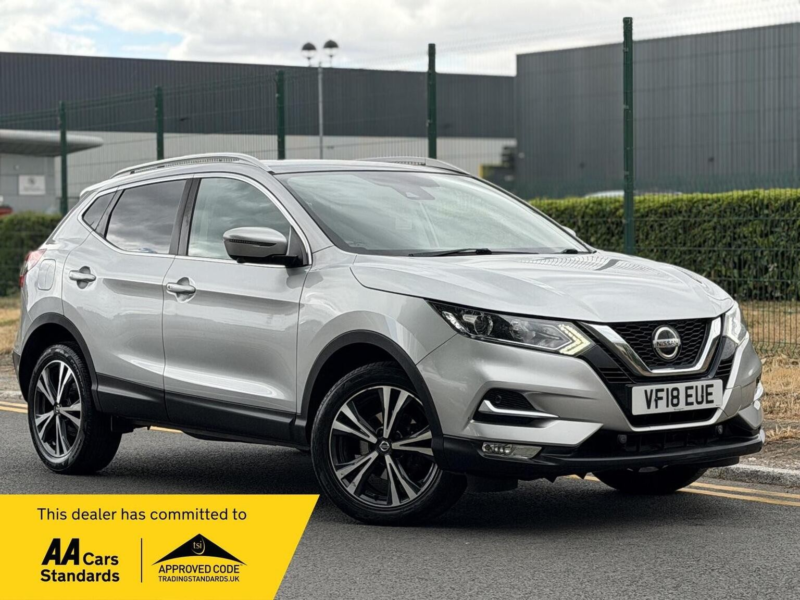 2018 Nissan Qashqai 1.6 Dci N-Connecta Euro 6 (s/s) 5dr in Silver — image 1