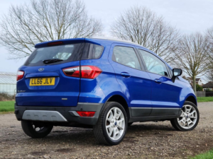 2016 Ford Ecosport 1.0t Ecoboost Titanium 2WD Euro 5 (s/s) 5dr in Blue — image 3