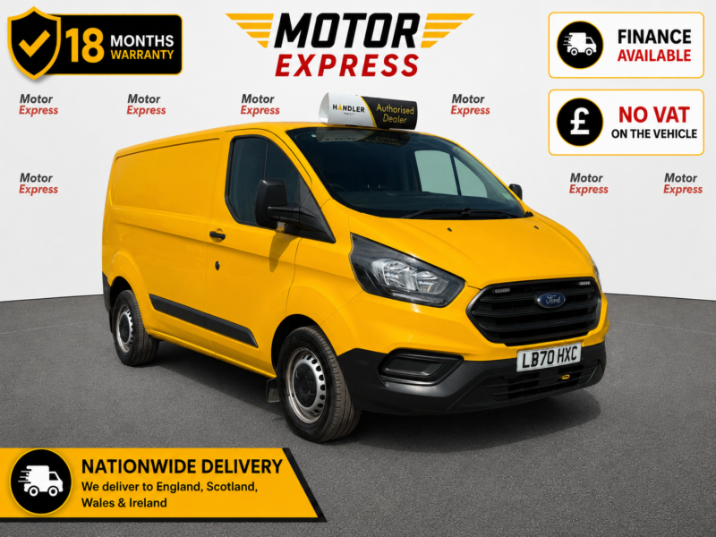 2021 Ford Transit Custom 2.0 Transit Custom Leader Van 340 L1 2.0l Ecoblue 130ps Fwd 6 Speed Manual in Yellow — image 1