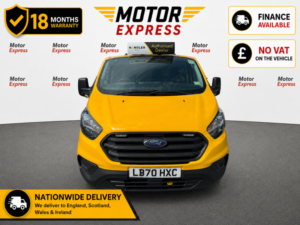 2021 Ford Transit Custom 2.0 Transit Custom Leader Van 340 L1 2.0l Ecoblue 130ps Fwd 6 Speed Manual in Yellow — image 3