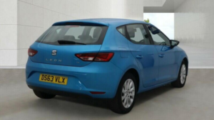2014 SEAT Leon 1.6 Tdi Cr Se Euro 5 (s/s) 5dr in Blue — image 3