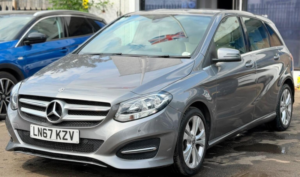 2017 Mercedes-Benz B Class 1.6 B200 Sport (executive) 7g-Dct Euro 6 (s/s) 5dr in Grey — image 3