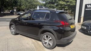 2018 Peugeot 2008 1.2 Puretech Allure Black 5dr Part Leather+cruise+dab in Black — image 6