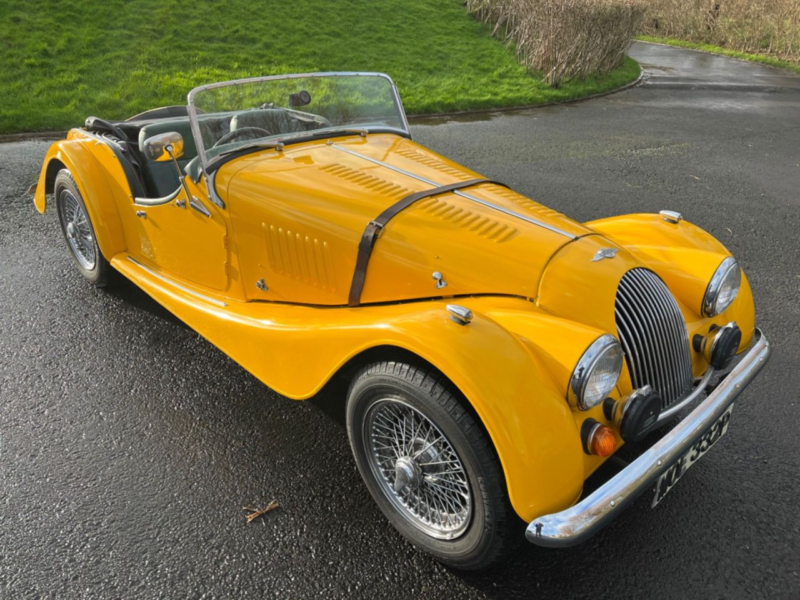 1976 Morgan 4/4 1 Owner, Only 4000 Miles, Superb History in Yellow — image 1