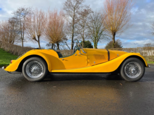 1976 Morgan 4/4 1 Owner, Only 4000 Miles, Superb History in Yellow — image 3
