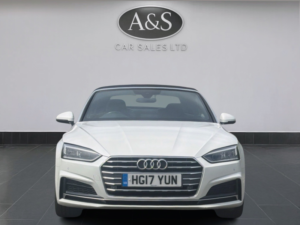 2017 Audi A5 Cabriolet 2.0 Tdi S Line in White — image 4