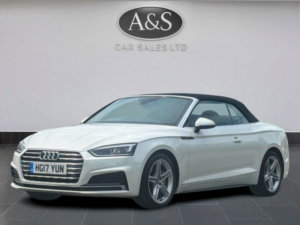 2017 Audi A5 Cabriolet 2.0 Tdi S Line in White — image 5