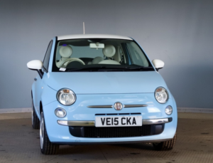 2015 Fiat 500 1.2 500 1.2 69hp Vintage 57 in Blue — image 2