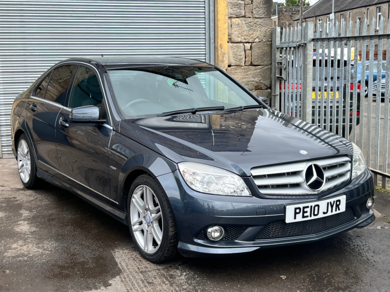2010 Mercedes-Benz C Class 3.0 C350 Cdi V6 Blueefficiency Sport Saloon 4dr Diesel Auto Euro 5 (231 Ps) in Grey — image 1