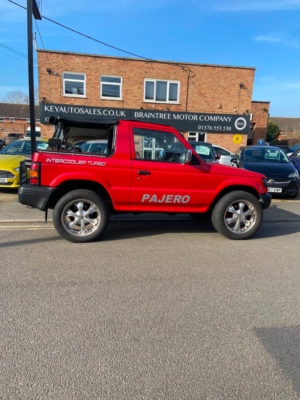 2004 Mitsubishi Pajero Convertible in Red — image 2