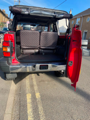 2004 Mitsubishi Pajero Convertible in Red — image 3