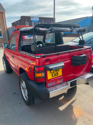 2004 Mitsubishi Pajero Convertible in Red — image 5