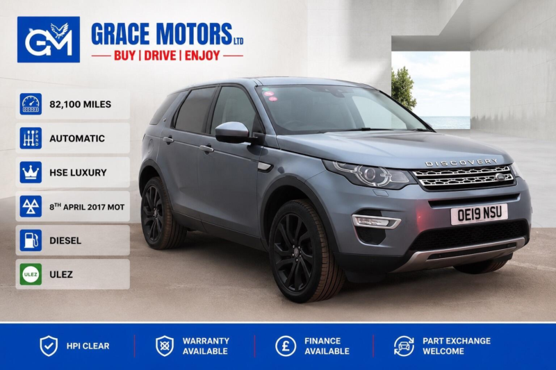 2019 Land Rover Discovery Sport 2.0 Sd4 Hse Luxury Auto 4WD Euro 6 (s/s) 5dr in Blue — image 1