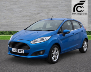 2015 Ford Fiesta 1.6 Zetec Powershift Euro 6 5dr in Blue — image 4