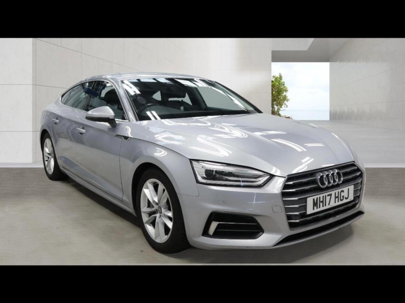 2017 Audi A5 2.0 Tdi Ultra Sport Sportback Euro 6 (s/s) 5dr in Silver — image 1