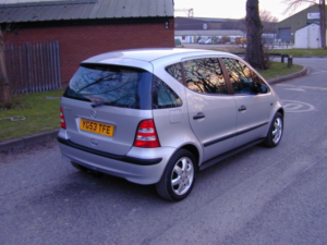 2003 Mercedes-Benz A Class Ref 8687 - Mercedes Benz W168 A160 Classic Se Lwb - Air Con / Ulez (rhd - Uk Car) in Silver — image 3