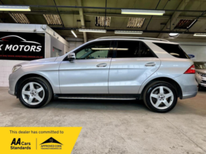 2013 Mercedes-Benz M Class 3.0 Ml350 V6 Bluetec Amg Sport G-Tronic 4WD Euro 6 (s/s) 5dr in Silver — image 6