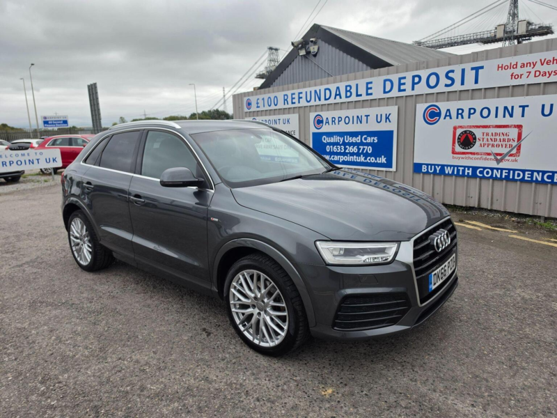 2016 Audi Q3 2.0 Tdi S Line Plus Quattro Euro 6 (s/s) 5dr in Grey — image 1
