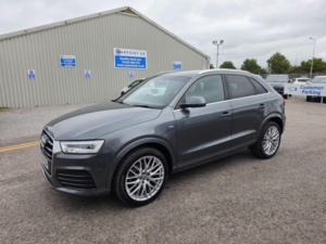 2016 Audi Q3 2.0 Tdi S Line Plus Quattro Euro 6 (s/s) 5dr in Grey — image 3