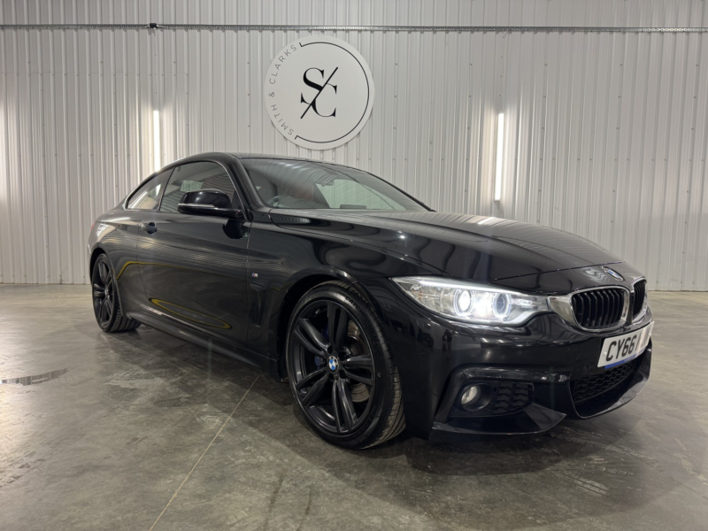 2017 BMW 4 Series 2.0 420d M Sport Coupe in Black — image 1