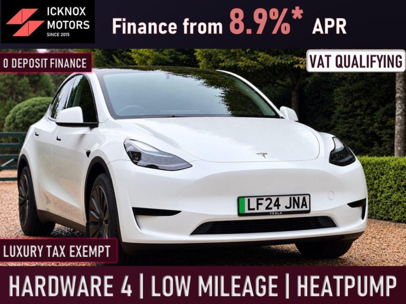 2024 Tesla Model Y Auto Rwd 5dr in White — image 1