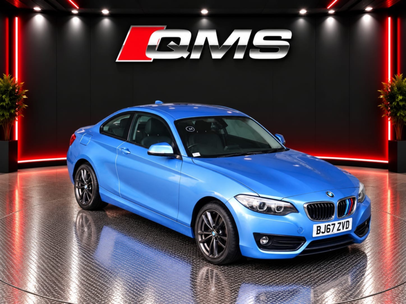 2017 BMW 2 Series 1.5 218i Sport Coupe in Blue — image 1