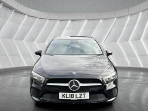 2018 Mercedes-Benz A Class 1.5 A180d Sport 7g-Dct Euro 6 (s/s) 5dr in Black — image 2