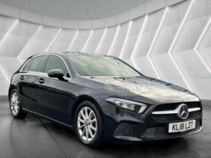 2018 Mercedes-Benz A Class 1.5 A180d Sport 7g-Dct Euro 6 (s/s) 5dr in Black — image 4