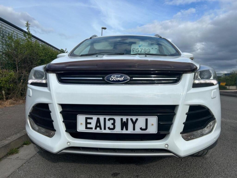 2013 Ford Kuga 2.0 Tdci Titanium X AWD Euro 5 5dr in White — image 1