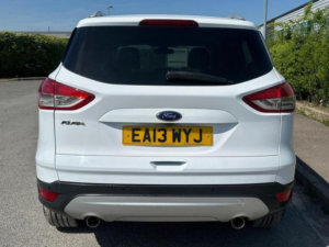 2013 Ford Kuga 2.0 Tdci Titanium X AWD Euro 5 5dr in White — image 6