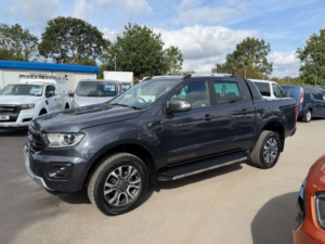 2022 Ford Ranger 2.0 Ecoblue Wildtrak Pickup Double Cab 4dr Diesel Auto 4WD Euro 6 (s/s) (213 Ps) in Grey — image 3