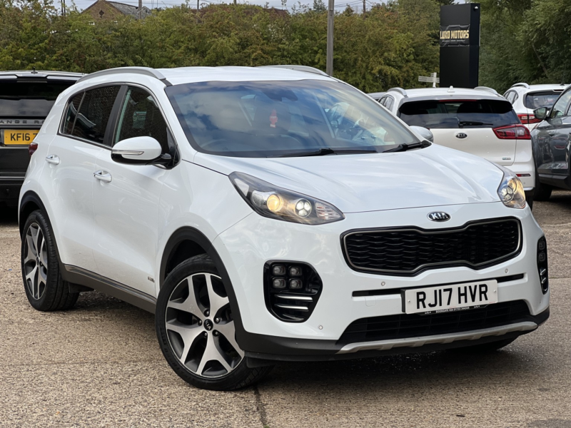 2017 Kia Sportage 2.0 Crdi Gt-Line in White — image 1