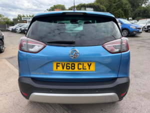 2018 Vauxhall Crossland X 1.2 Turbo Gpf Tech Line Nav SUV 5dr Petrol Auto Euro 6 (s/s) (110 Ps) in Blue — image 6