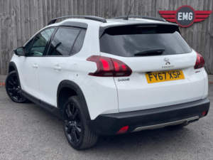 2017 Peugeot 2008 1.2 Puretech Gt Line Euro 6 (s/s) 5dr in White — image 2