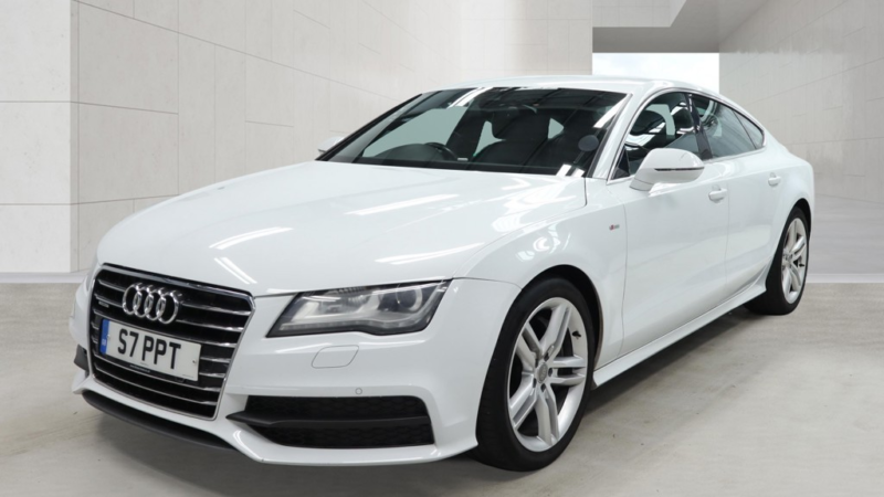 2013 Audi A7 3.0 Bitdi V6 S Line in White — image 1
