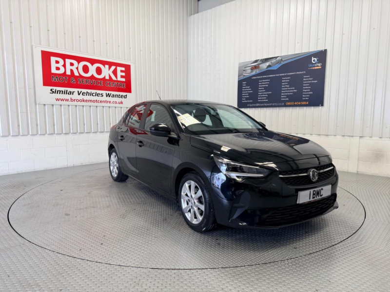 2021 Vauxhall Corsa 1.2 Se Euro 6 5dr in Black — image 1