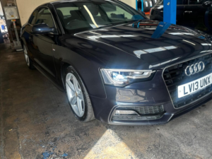 2013 Audi A5 2.0 Tdi S Line Multitronic Euro 5 (s/s) 2dr in Blue — image 5